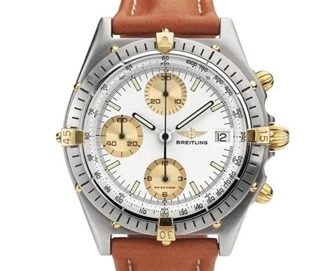 breitling chronograph mit sche warzen totlisatoren